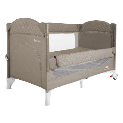 Кровать-манеж Indigo Bon-Bon бежевый 01